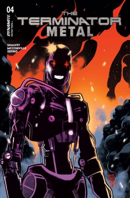 The Terminator: Metal #4 - Cover D Emanuele Ercolani Variant