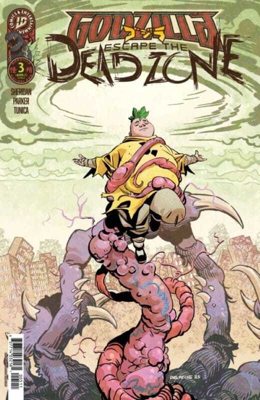 Godzilla: Escape the Deadzone #3 - Cover B Patricio Delpeche Variant