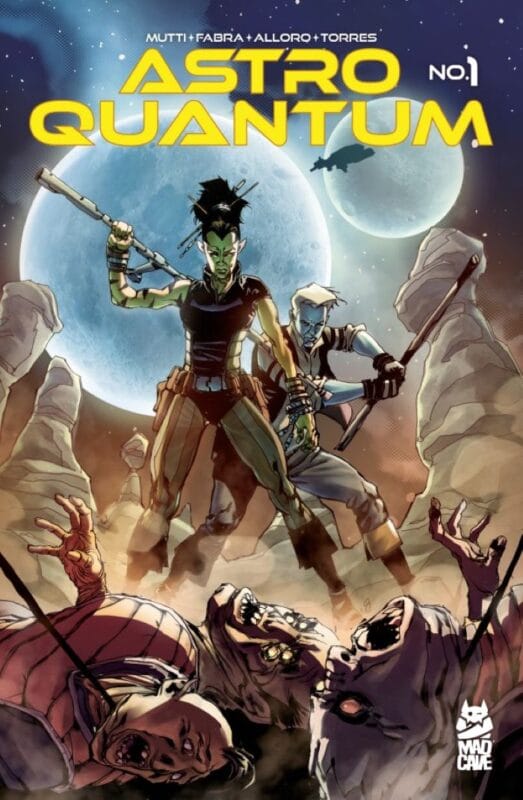 Astro Quantum #1 - Cover B Riccardo Burchielli Variant