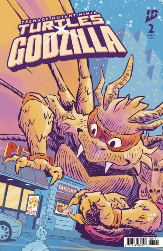 Teenage Mutant Ninja Turtles x Godzilla #2 - Cover B Juni Ba Variant