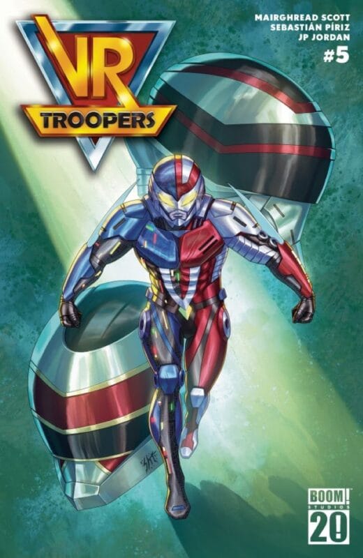 VR Troopers #5 - Cover B Sketch Ellis Variant