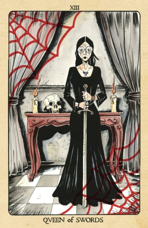Minor Arcana #13 - Cover C 1:10 Jeff Lemire Tarot Card Virgin Variant