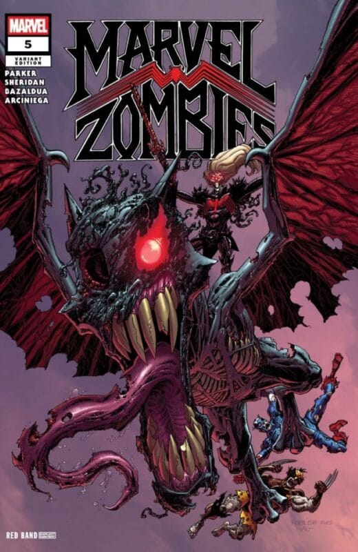 Marvel Zombies: Red Band #5 (Polybagged) - Scott Koblish Retro Zombie Variant