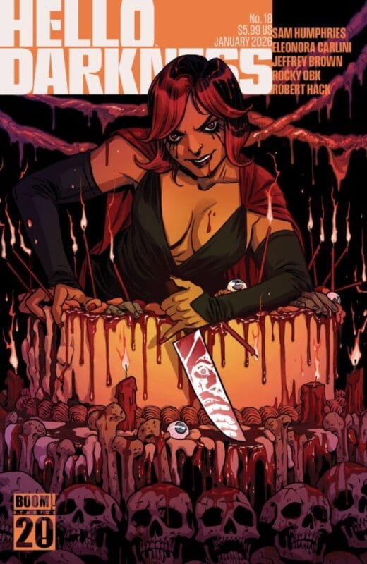 Hello Darkness #18 - Cover D Becky Cloonan BOOM! 20th Anniversary Variant