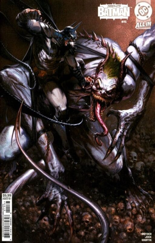 Absolute Batman #15 - 2nd Printing Gabriele Dell'Otto