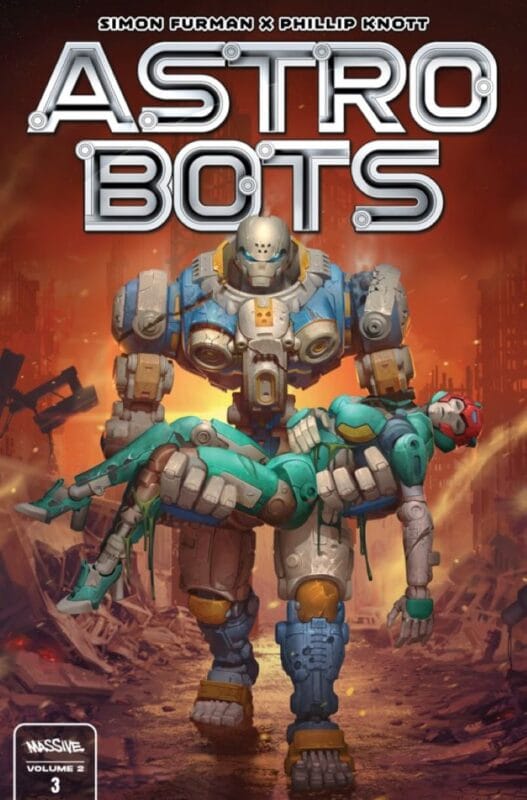Astrobots: Volume 2 #3 - Cover C Reza Ilyasa Variant