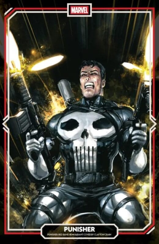 Punisher: Red Band #5 - Clayton Crain Variant (Polybagged)