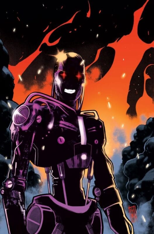 The Terminator: Metal #4 - Cover E Emanuele Ercolani Virgin Variant