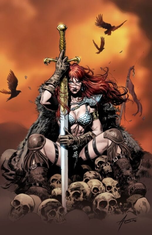 Sonja Reborn #5 - Retailer Exclusive - Megacon 2026 Rudy Ao Colour Virgin Variant (Limited to 200)