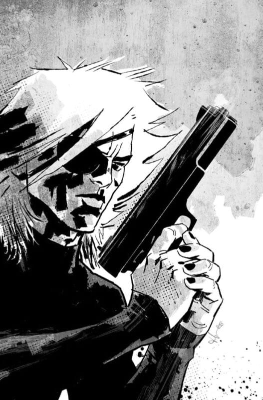 Lost Fantasy #6 - Cover D 1:25 Luca Casalanguida Black & White Virgin Variant