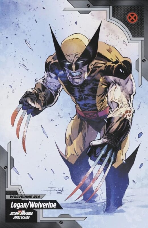 Wolverine #14 - Jonas Scharf X-Men Trading Card Variant