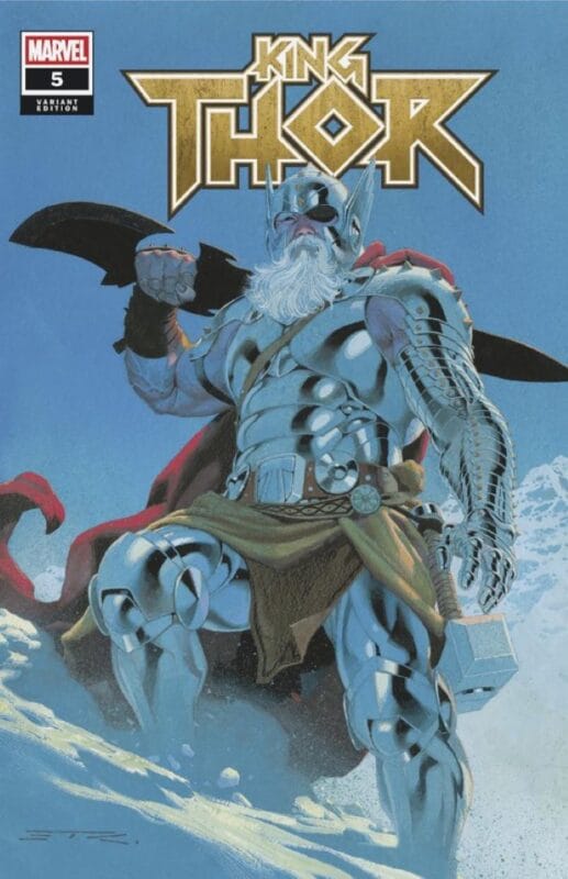 Battleworld #4 - Esad Ribić King Thor Variant