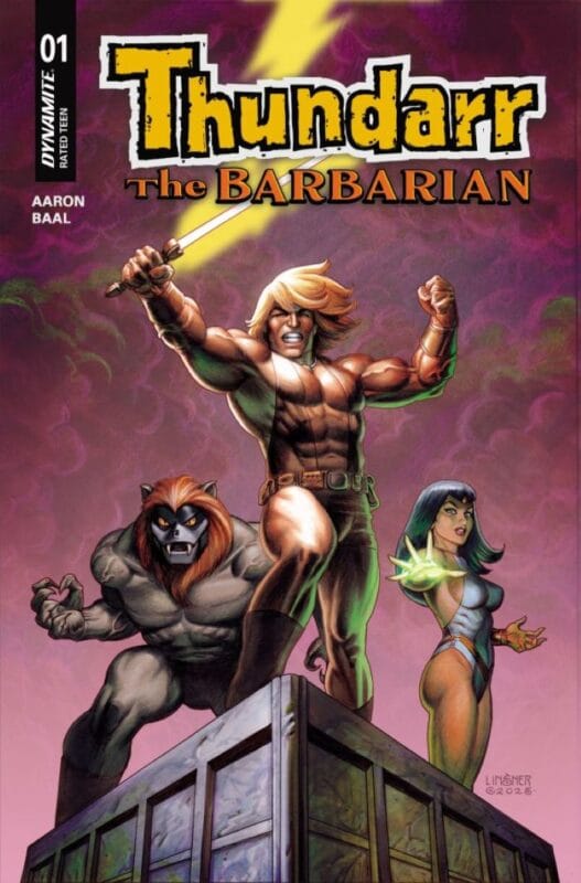 Thundarr the Barbarian #1 - Cover D Joseph Michael Linsner Variant