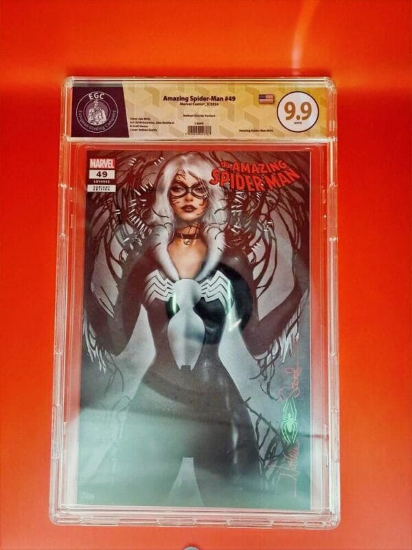 🕷️ 🔥 AMAZING SPIDER-MAN #47 (2024) – NATHAN SZERDY RETAILER EXCLUSIVE – EGC 9.9 SIGNATURE SERIES – ULTRA RARE 🔥