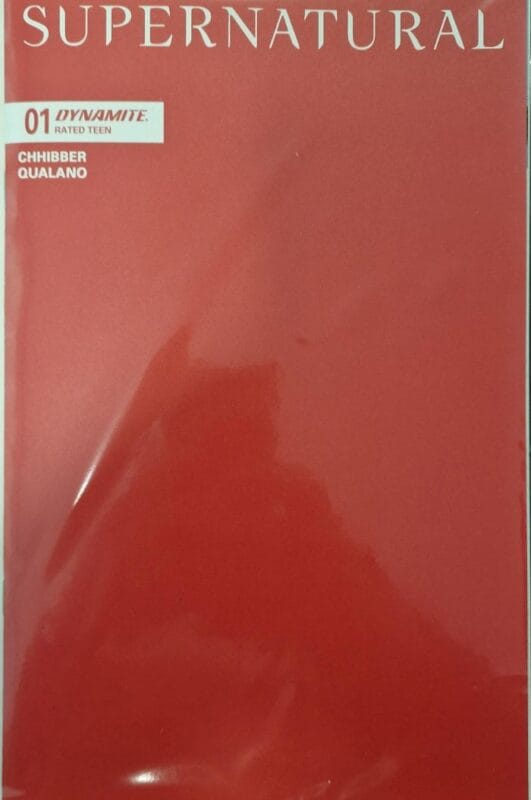 Supernatural Valentine's Day Special 2026 #1 - Cover R Red Blank Variant (Blind Bag)