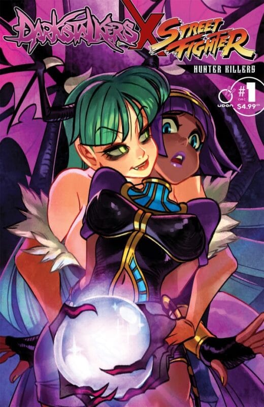 Darkstalkers X Street Fighter: Hunter Killers #1 - Cover C 1:5 Alex Ahad Variant