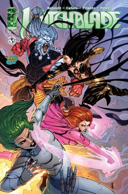 Witchblade #19 - Cover E Giuseppe Cafaro Invincible Team-Up Variant