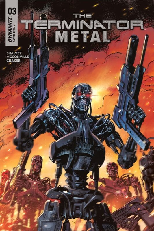 The Terminator: Metal #3 -Cover D Paolo Antiga Variant