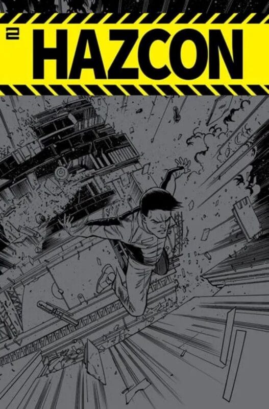 Hazcon #2 - Cover D Donny Hadiwidjaja Ka Xiong Black on Black Embossed UV (Limited to 125)