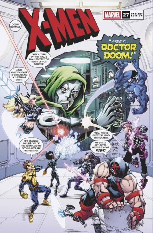 X-Men #27 - Todd Nauck Doom Homage Variant