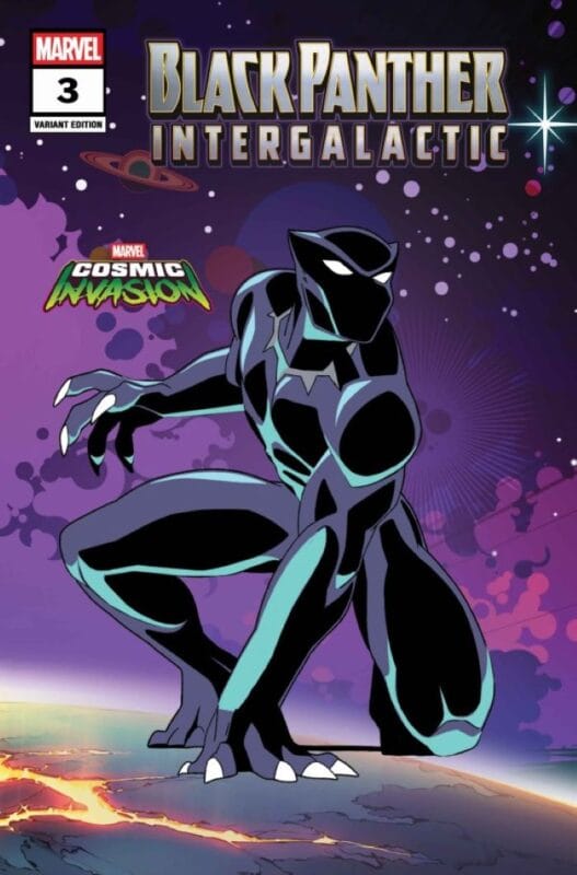 Black Panther: Intergalactic #3 - Tribute Games Marvel Cosmic Invasion Variant