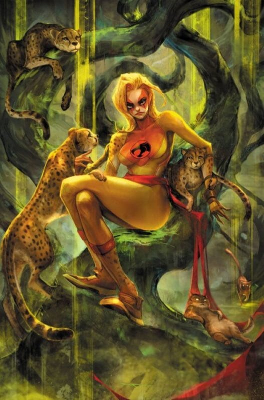 Cheetara: Worldbreaker #1 - Cover I Ivan Tao Foil Virgin Variant