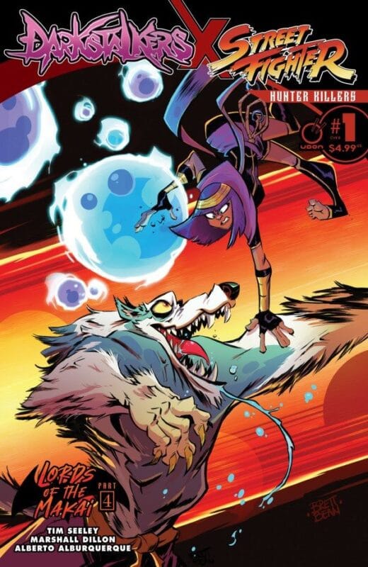 Darkstalkers X Street Fighter: Hunter Killers #1 - Cover B Brett Bean Variant