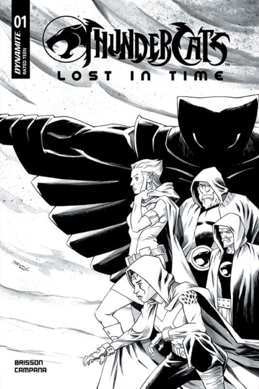 ThunderCats: Lost in Time #1 - Declan Shalvey Black & White Variant