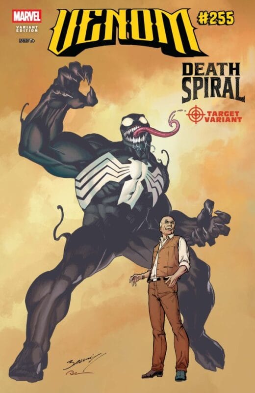 Venom #255 - Mark Bagley Target Variant