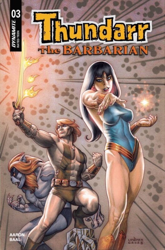 Thundarr the Barbarian #3 - Cover D Joseph Michael Linsner Variant