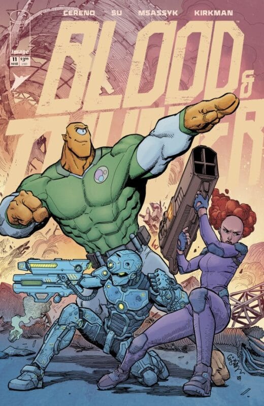 Blood & Thunder #11 - Cover E E. J. Su Invincible Team-Up Variant