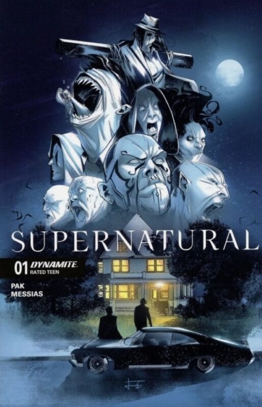 Supernatural #1 - Cover ZD Fabio Gallo Blind Bag Homage Variant