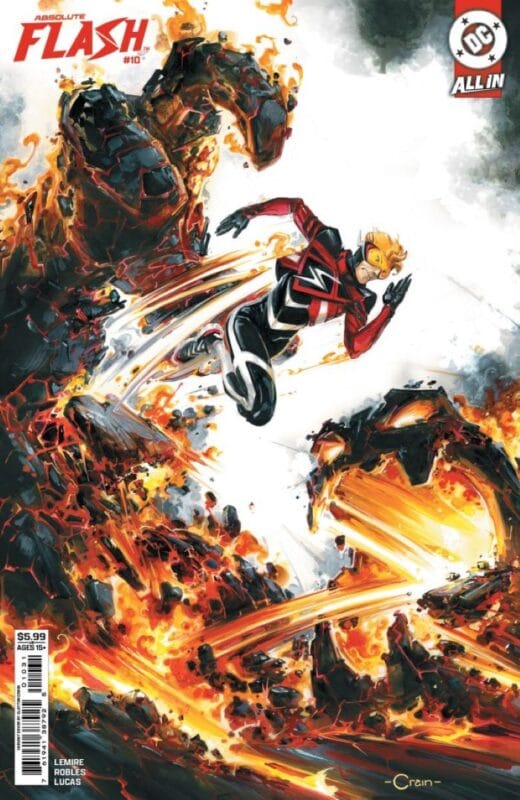 Absolute Flash #10 - Cover C Clayton Crain Variant