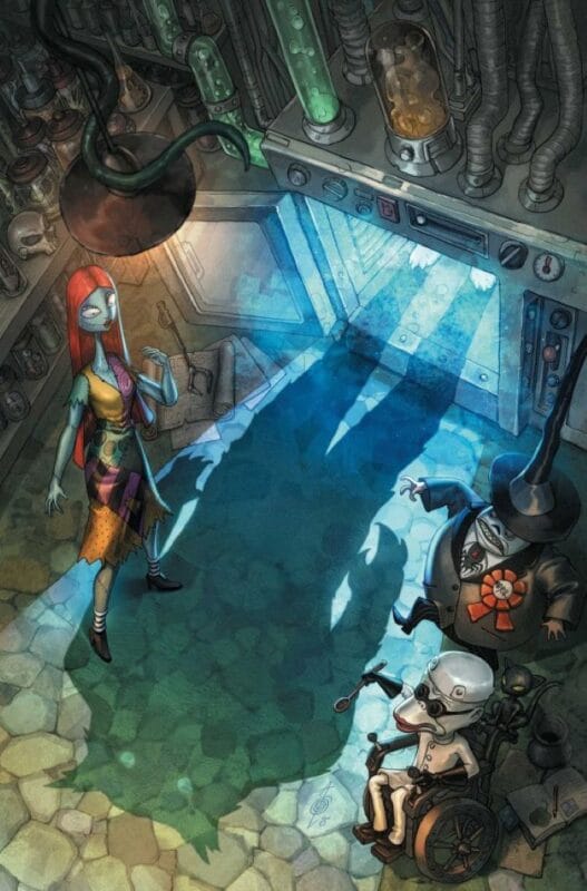 The Nightmare Before Christmas: The Shiver of Christmas Town #1 - Cover H 1:15 Alan Quah Virgin Variant
