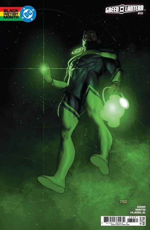 Green Lantern #32 - Cover E Taurin Clarke Black History Month Variant