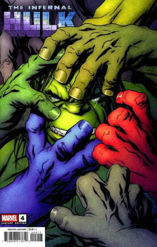 Infernal Hulk #4 - 1:25 Mike McKone Variant