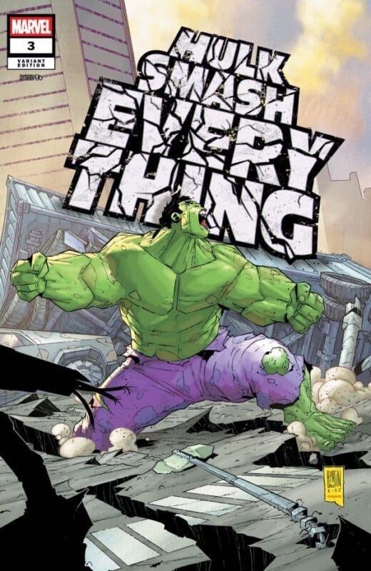Hulk: Smash Everything #3 - Pat Boutin Variant
