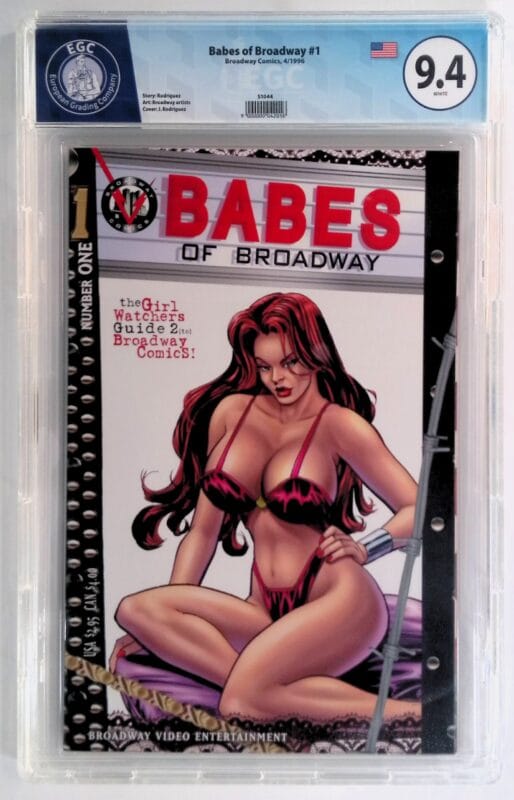 Babes of Broadway #1 (1996) CGC-Style EGC 9.4 NM | Dick Giordano Cover | Broadway Comics | High Grade Slab