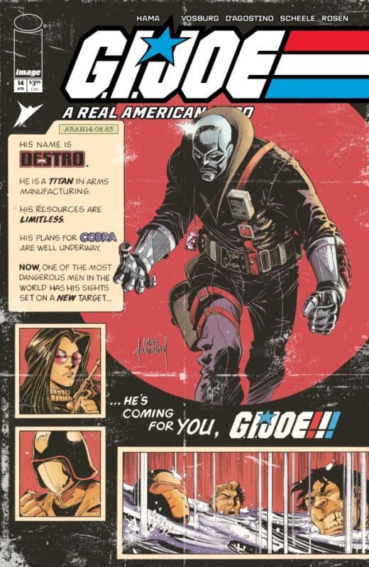 G.I. Joe: A Real American Hero – Hama Files Edition #14 - Cover B Chris Mooneyham Variant