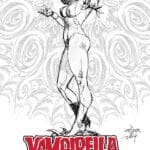 Vampirella #675 - Cover J 1:15 Joseph Michael Linsner Black & White Variant