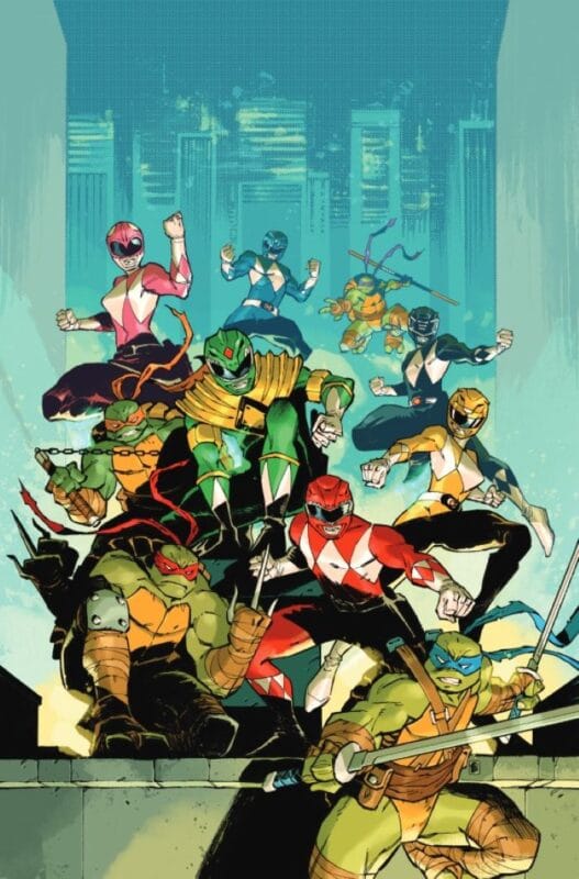 Mighty Morphin Power Rangers/Teenage Mutant Ninja Turtles III #2 - Cover M 1:5 Daniel Nelson Virgin Variant