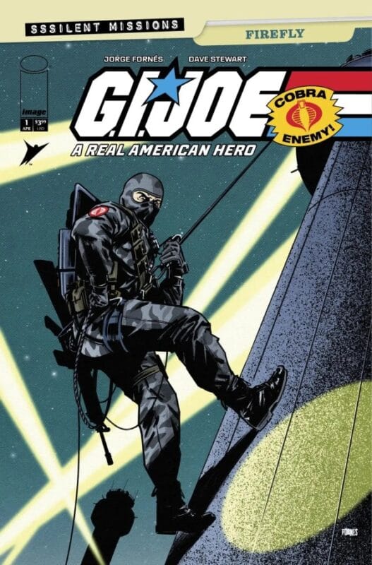 G.I. Joe: A Real American Hero – Sssilent Missions: Firefly #1 - Cover B Jorge Fornés Variant