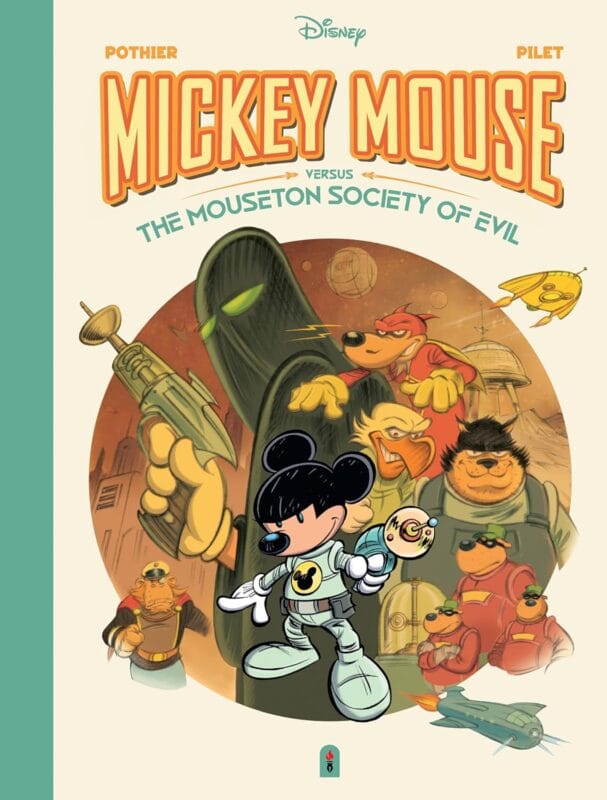 Mickey Mouse: Mickey Vs. the Mouseton Society of Evil (Disney Originals) - Hardcover (Deluxe Edition)