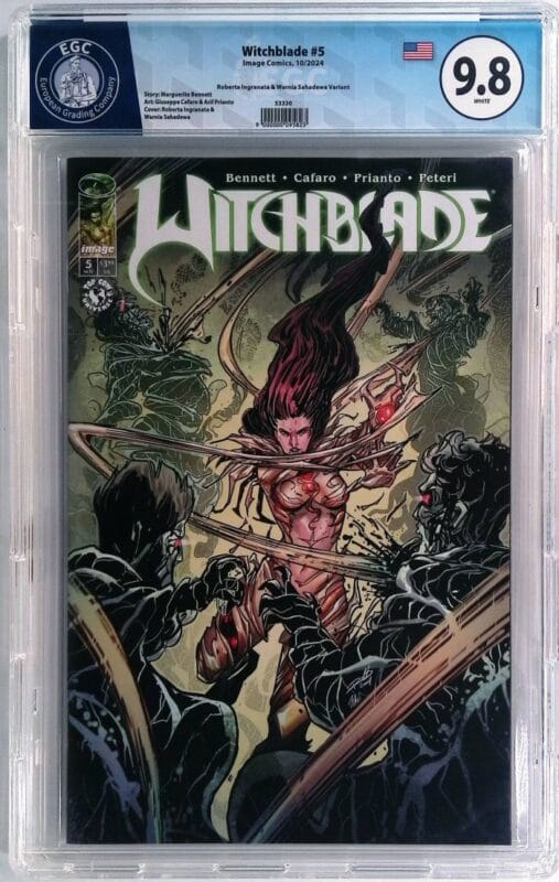 Witchblade #5 (2024) Cover B Ingranata Variant – EGC 9.8 GEM MINT – Image Comics – Rare High Grade Slab