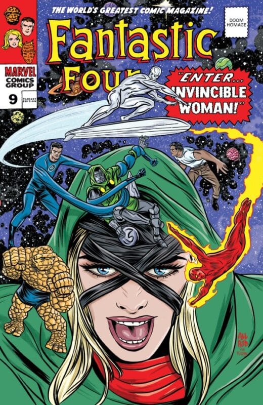 Fantastic Four #9 - Michael Allred Doom Homage Variant