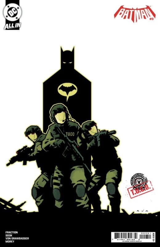 Batman #9 - Cover H 1:25 David Aja Variant