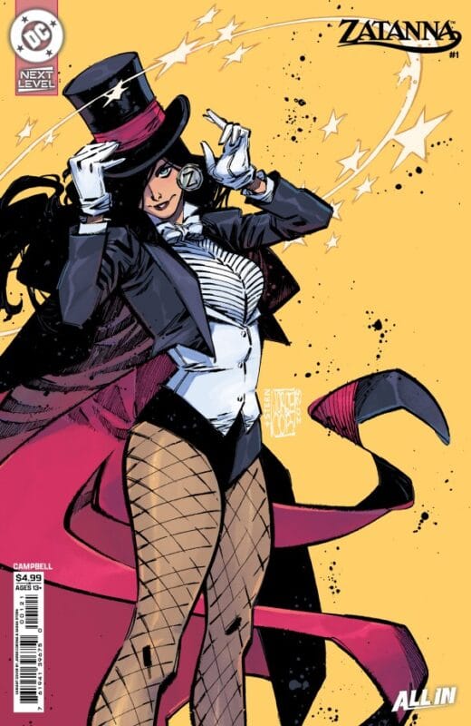 Zatanna #1 - Cover D Jorge Corona Next Level Variant