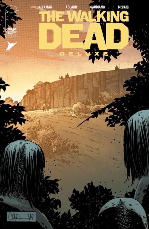 The Walking Dead Deluxe #136 - Cover B Charlie Adlard Variant