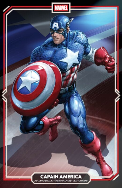 Captain America #7 - Clayton Crain Variant