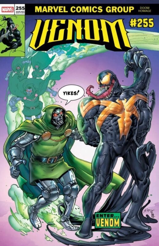 Venom #255 - Andrei Bressan Doom Homage Variant